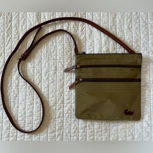 Dooney and Bourke 3 Zip Crossbody